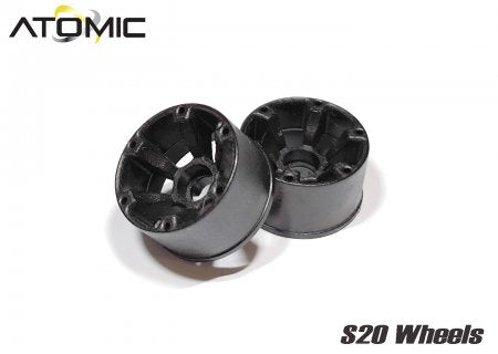 Atomic 20RW+2B - S20 RWD Wheel Wide +2 (Black)
