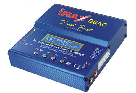 B6AC 5A multilader og hurtiglader LiPo NiMh m.fl. - DEMO