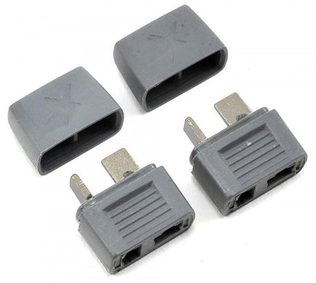 Deans stik / T-plug / Star Plug 50 styk med bagcover! Hun / female