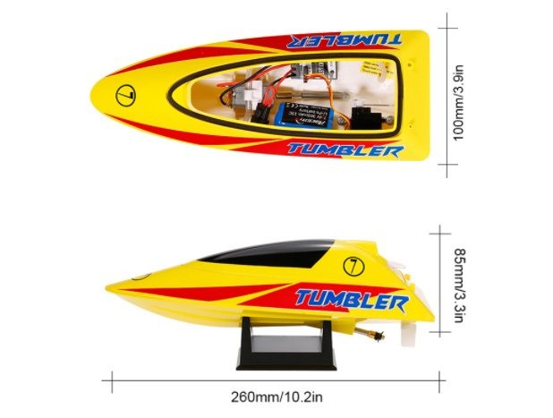 VOLANTEX TUMBLER MINI RACING BOAT