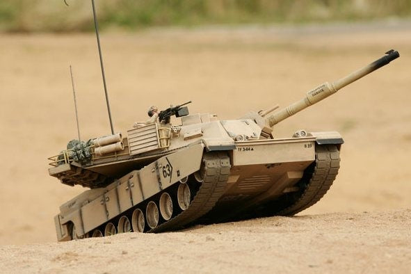 M1A2 ABRAMS BATTLE TANK - fjernstyret tank