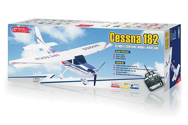Cessna 182 - flot detaljeret fjernstyret fly