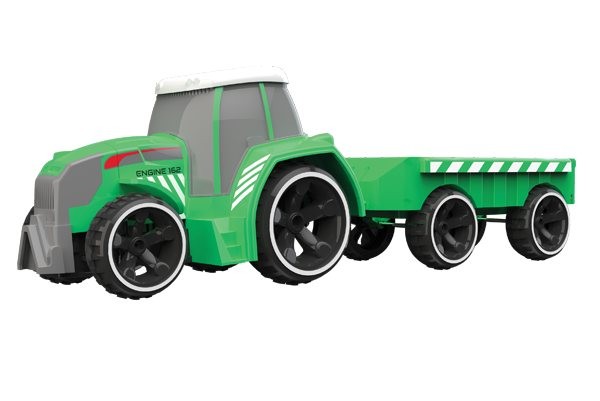 Fjernstyret Farm Tractor m. trailer