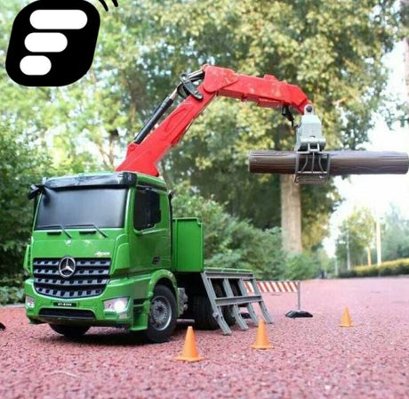 Fjernstyret skovarbejder lastbil med klo Mercedes-Benz Arocs