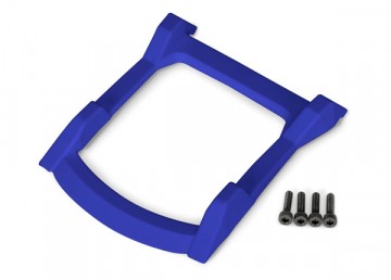 Traxxas 6728X Body Skid Plate Roof Blue Rustler 4x4