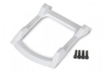 Traxxas 6728A Body Skid Plate Roof White Rustler 4x4