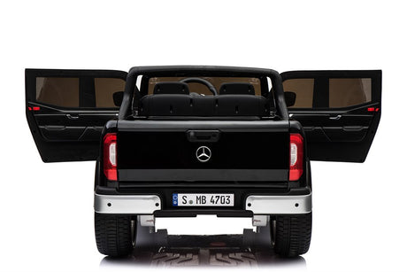 Mercedes X-Class Sort 4WD – 4x12V Elbil til Børn