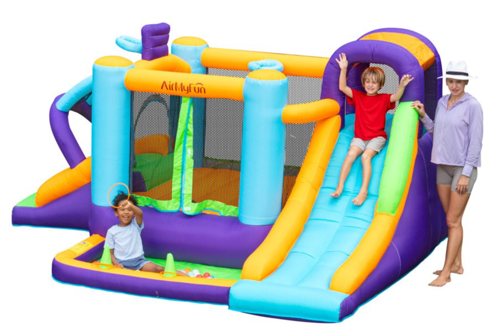 Doctor Dolphin Hoppeborg Jump n' Fun med 450W blæser
