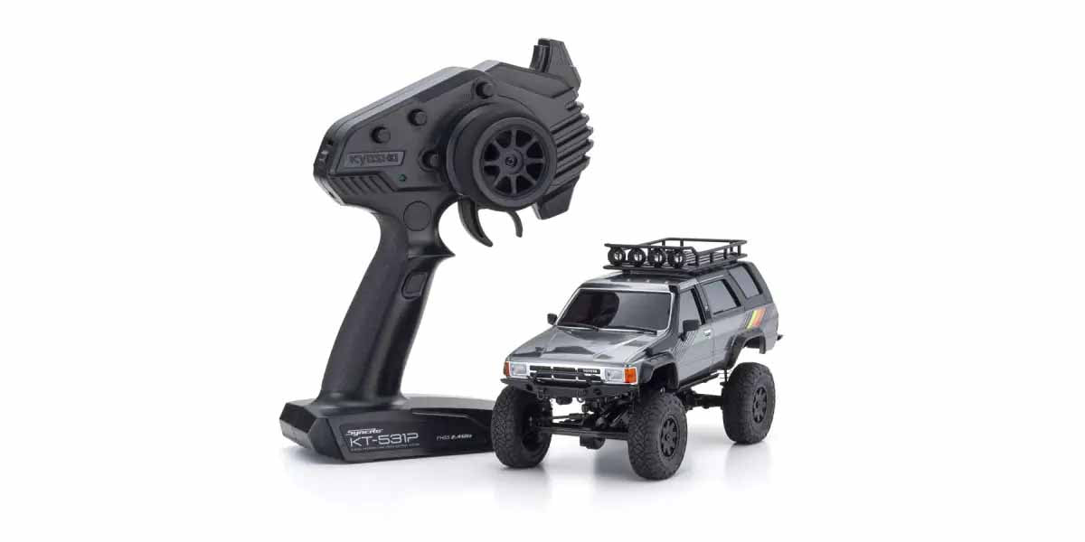 Mini-Z 4X4 MX-01 Toyota 4-Runner Dark Grey Metallic (KT531P)