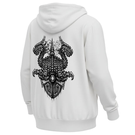 World of Warcraft Hoodie – Mists of Pandaria, White S