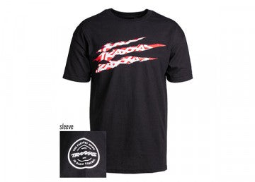 TRX1376-S T-shirt Black Traxxas-logo Slash S