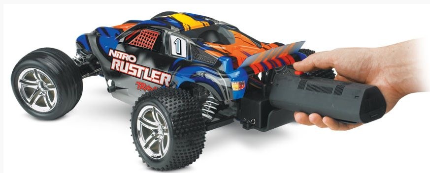 Nitro Rustler TRX2.5 RTR TQi TSM TRX 44096