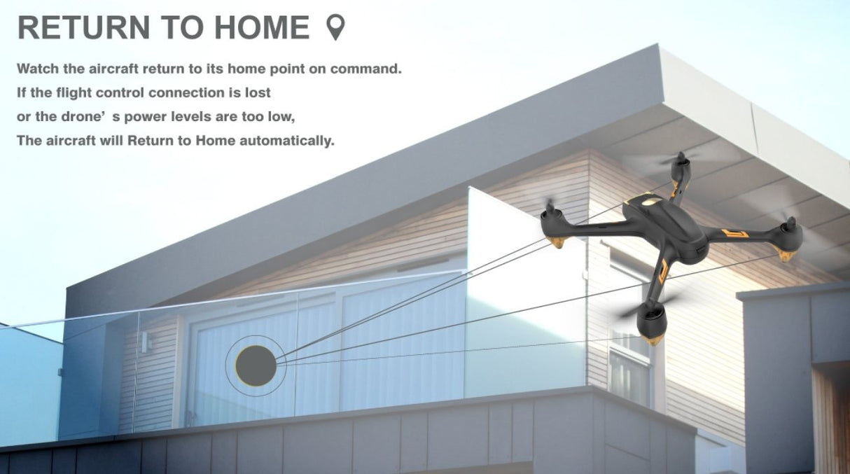 Hubsan X4 H501M Waypoints FPV - opgraderet drone
