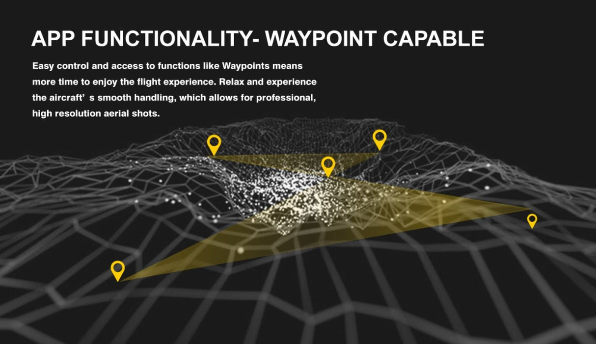 Hubsan X4 H501M Waypoints FPV - opgraderet drone