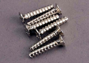 Traxxas 2649 Screws 3x15mm Self-tapping Countersunk (6)