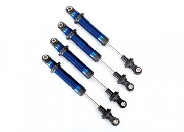 Traxxas 8160X Shocks GTS Blue (4) (Use with Lift Kit #8140X)  TRX-4