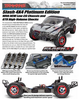 Traxxas SLASH 4X4 Platinium Edition 1:10