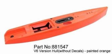 Joysway Hull Dragon Force 65 V6 Orange 881547