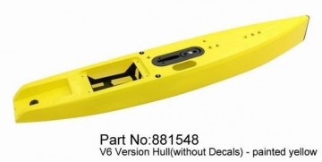 Joysway Hull Dragon Force 65 V6 Yellow 881548