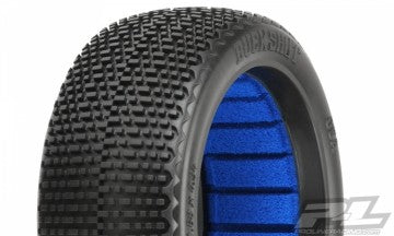 PL9062-002 Tires Buck Shot X2 (Medium) 1/8 Buggy (2)