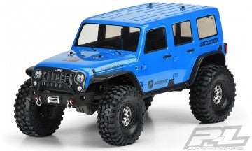 PL3502-00 Jeep Wrangler Unlimited Rubicon Clear Body TRX-4