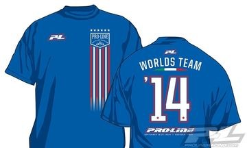 PL9806-04 Pro-Line World Championship Blå T-Shirt - X-Large