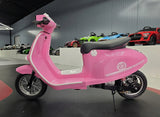 Children's scooter 24 volt pink