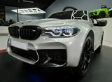 Electric ride on car BMW M5 24 volt metallic grey