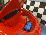 Children's car 24 volts for 2 children from 6 years red