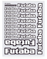 Decal Sheet Futaba (1 Sheet w. 20 logos)