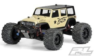 PL3405-00 Body Jeep Wrangler (Clear) Revo/ Maxx/ Summit/ Savage