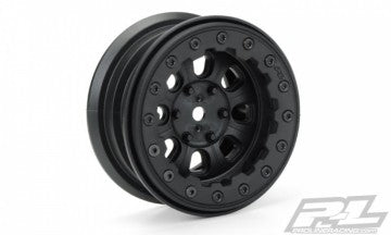 PL2757-15 Denali 2.2" Black Wheels for Crawlers (2)