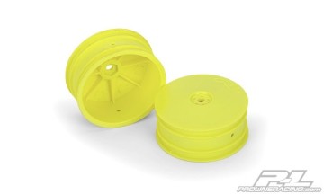 PL2741-02 Velocity 2.2" Front Yellow Wheels (2) for B44.1