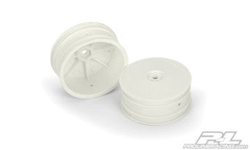 PL2741-04 Velocity 2.2" Front White Wheels (2) for B44.1