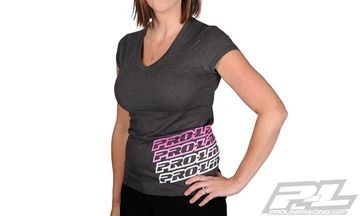 PL9998-02 Proline Echo Heather Girl T-Shirt Grey (M)