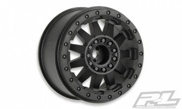 PL2744-03 F-11 2.8" Wheels Black For Stampede/Rustler Rear (2)
