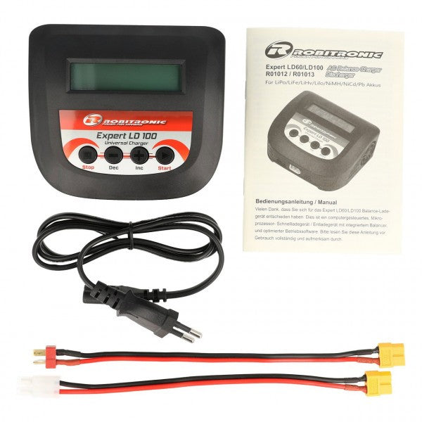 Expert LD 100 Charger LiPo 2-4s 10A 100w - multilader