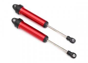 Traxxas 8451R Shocks GTR 134mm Alu Red (No Threads) (2)