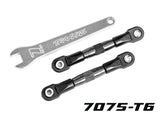 Camber Link Rear Alu Gray 56mm(cc) Complete (2) Bandit