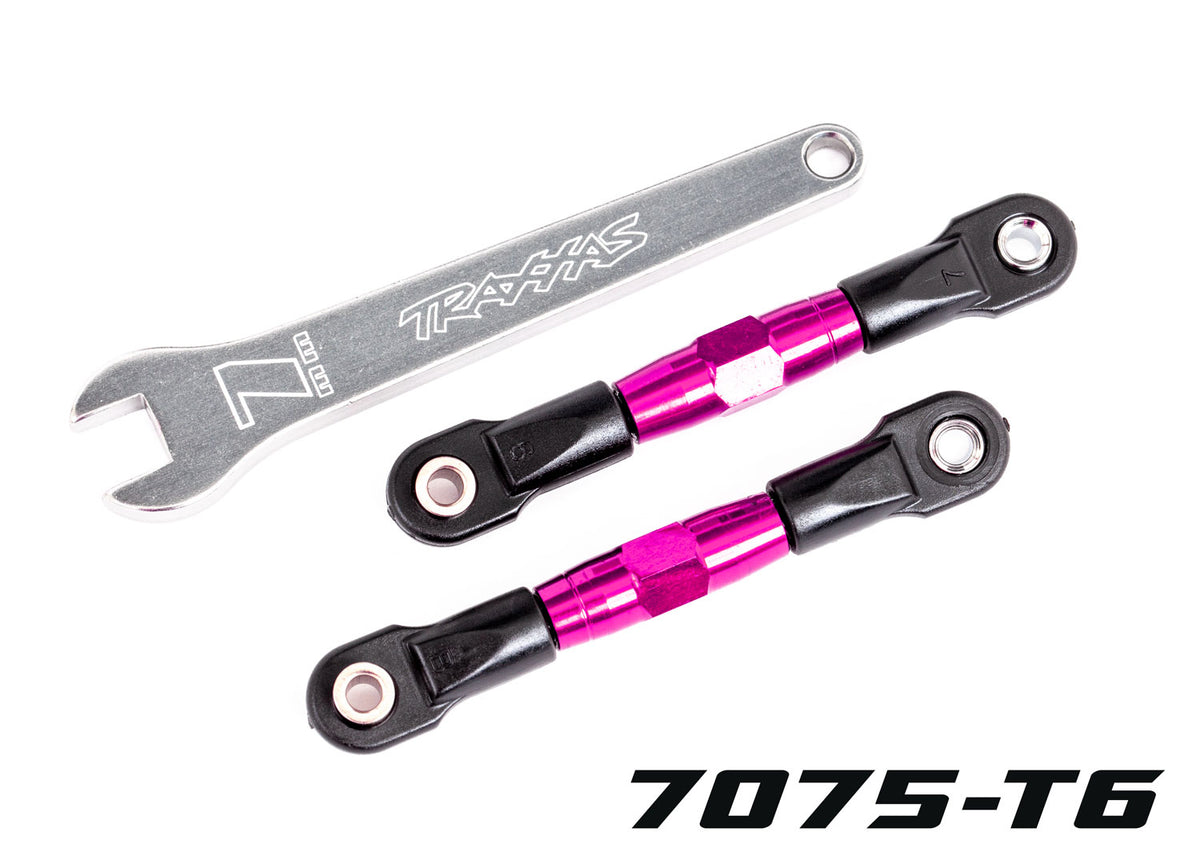 Camber Link Rear Alu Pink 56mm(cc) Complete (2) Bandit
