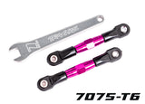 Camber Link Rear Alu Pink 56mm(cc) Complete (2) Bandit