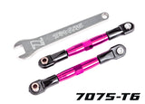 Camber Link Front Alu Pink 67mm(cc) Complete (2) Bandit