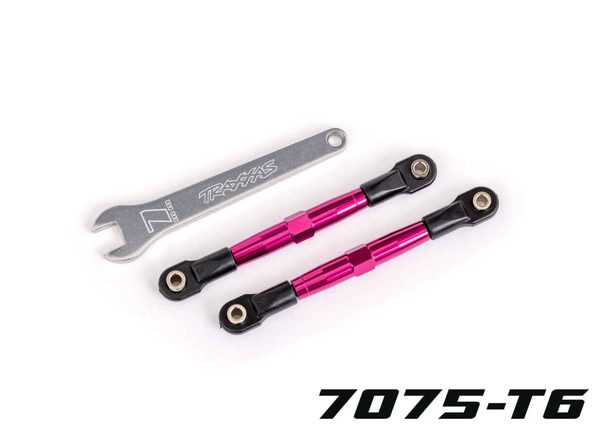 Toe Link Front Alu Pink 75mm(cc) Complete (2) Bandit