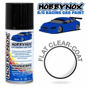 Flat Clear Coat RC Car Spray 150ml