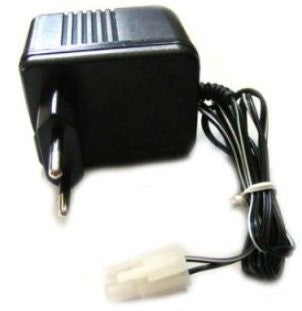 Lader til 9,6V batteri NiMh og NiCd