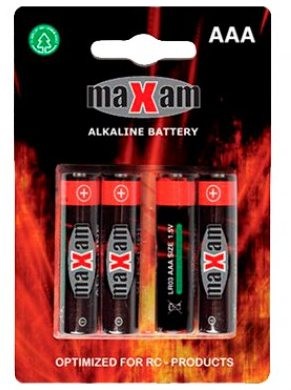 AA batterier 1,5V - Maxell - 4 styk