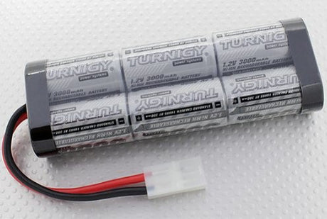 7,2V 3000mAh NiMH batteri m. Tamiya stik - High power