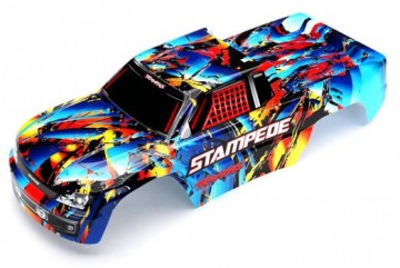 Traxxas 3648 Body Stampede Rock´n´Roll Painted