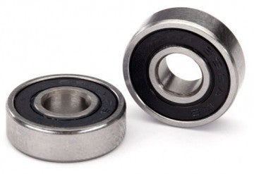 TRX5099A Ball Bearings 6x16x5mm Black Rubber sealed (2)