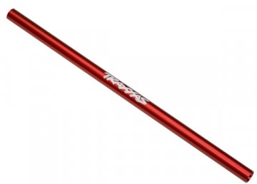 TRX6765R Driveshaft Center Alu Red Rustler 4x4